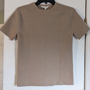 Tibi cashmere stretch baby t-shirt, sz small
